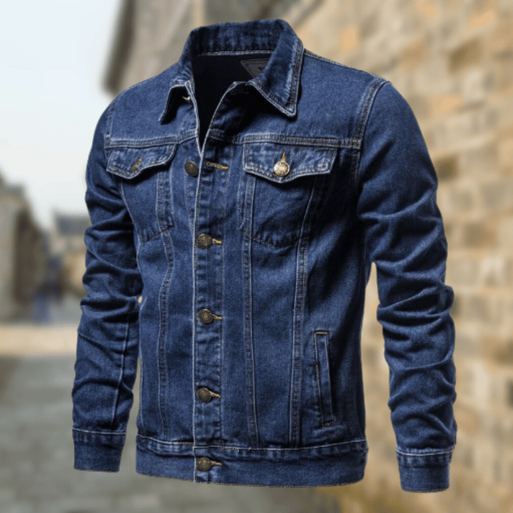 GIACCA IN DENIM DA UOMO MODERNA